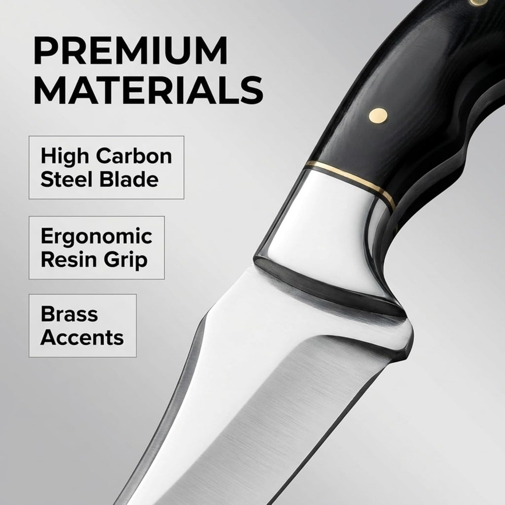 MAZEDAZE Fixed Blade Hunting Knife
