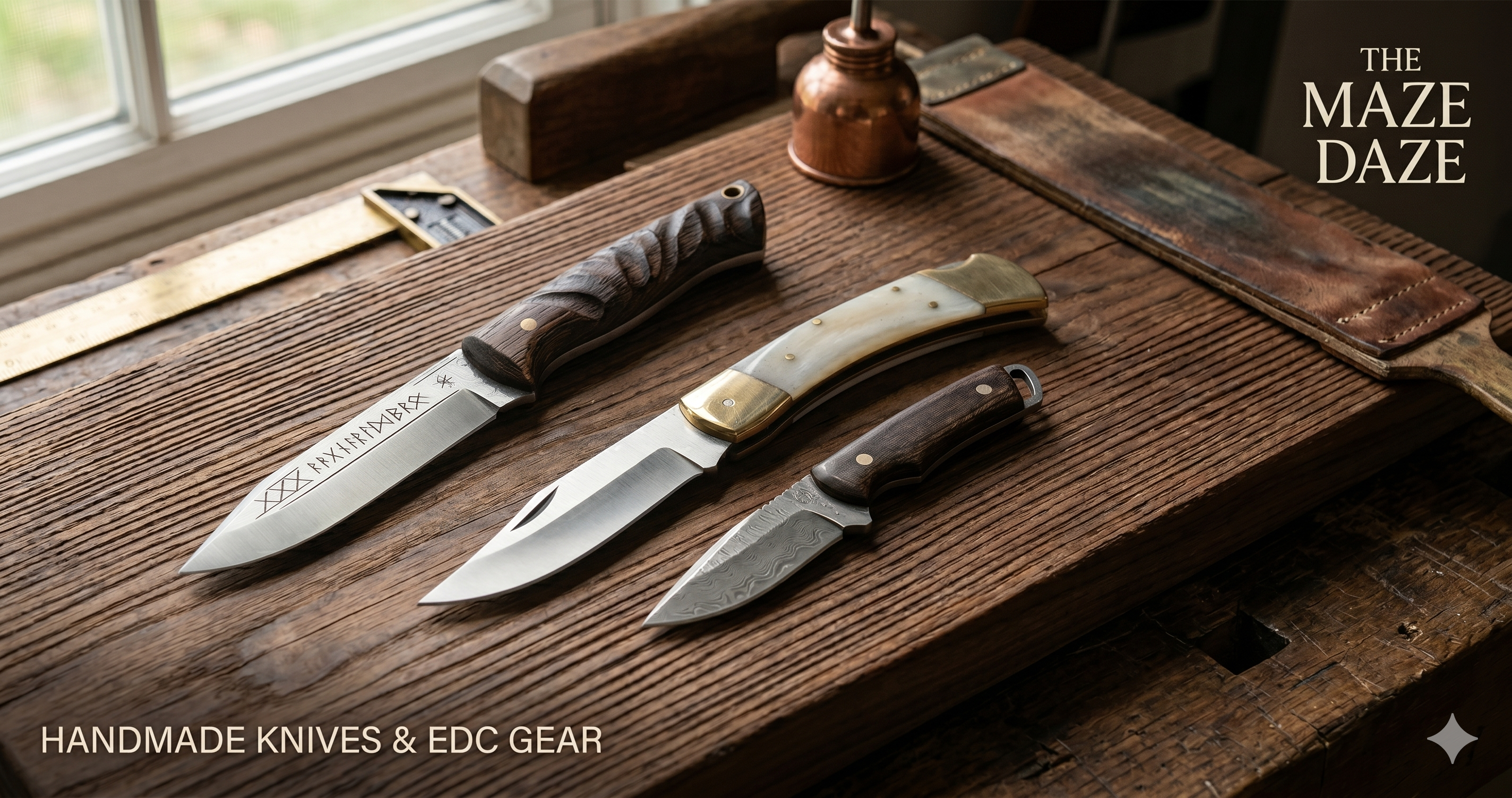 The Maze Daze | Premium Handmade Knives & EDC Gear – TheMazeDaze