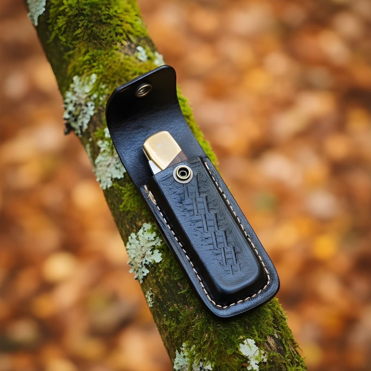 MAZEDAZE Hunting Knife – Handmade Lock Back Design